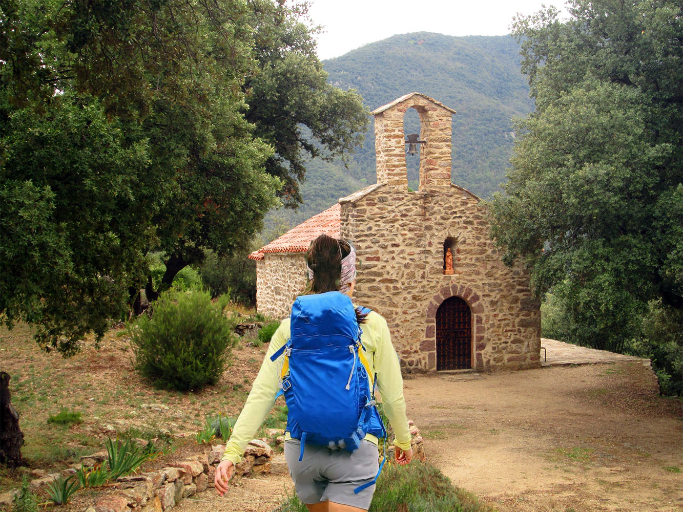 Randonnée à la Chapelle Santa Engràcia à Amélie-les-Bains